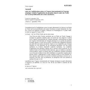 Ac. Agence internat. énergie atomique