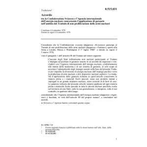 Acc. Agenzia internaz. energie nucleare