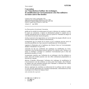 Conv. techniques  modification environ.