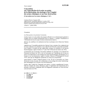 Interdiction armes chimiques, conv.