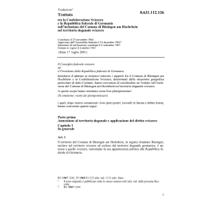 Tratt. inclusione del commune Büsingen