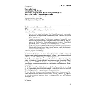 Vereinb. EG Textil-Veredelungsverkehr