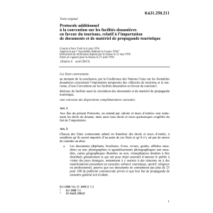 Prot add matériel propagande touristique