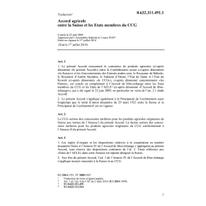 Acc.agricole CH-Etats CCG