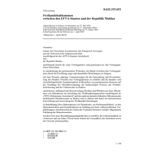 Freihandelsabk. 27.06.2023 EFTA-Staaten