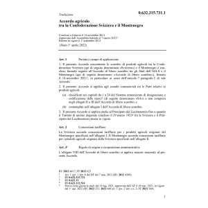 Acc. agricolo CH-Montenegro