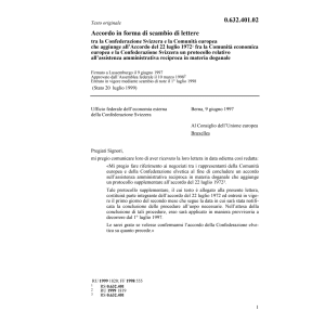 Acc CE assistenza in materia dogonale