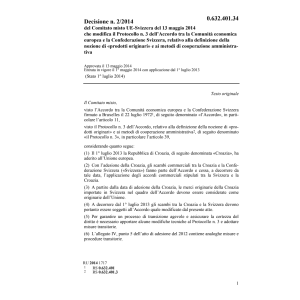 Decisione n.2/2014 prod.originari