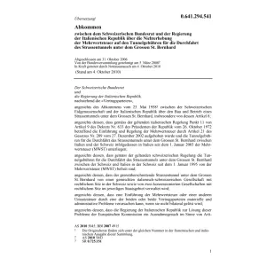 Abk. CH-I Tunnelgebühren Durchfahrt