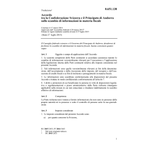 Acc. CH-Andorra materia fiscale