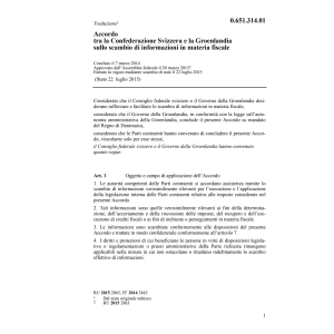 Acc. CH-Groelandia materia fiscale