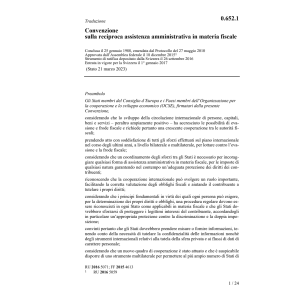Conv. recipro. assist. ammin. mat. fisc.
