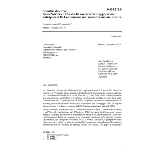 Scamb. let. CH-AUS assistenz. amministr.