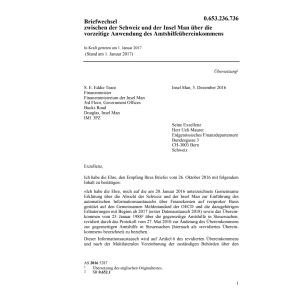 Briefw. CH-IMN Amtshilfeübereinkommen