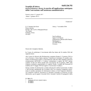 Scamb. let. CH-JEY assist. amministrat.