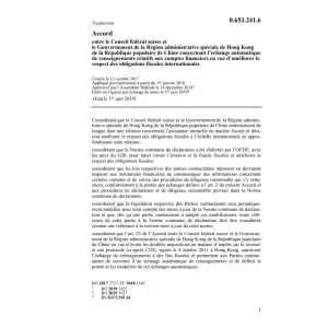 ACC. CH-Hongkong (Chine) obligations