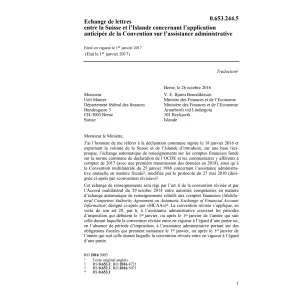 Ech. lettr. CH-ISL assist. administrat.