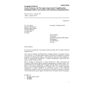 Scamb. let. CH-NOR assist. amministrat.