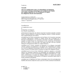 ACC. CH-Singapur respect obligations