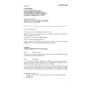 DI Suisse - Afrique du Sud
