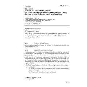DBA Schweiz - Kanada