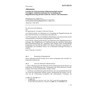 Abk. CH-Vereinigte Arab.Emirate DBA