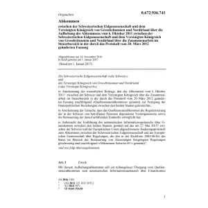 Abk. CH-GBR Zusammenarb. Steuerbereich
