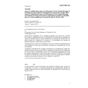 Acc. CH-GBR coopération fiscalité