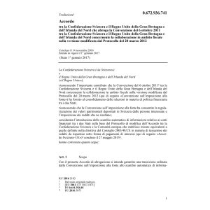 Acc. CH-GBR collaborazione fiscale