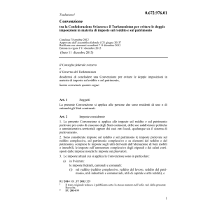 Conv. CH-Turkmenistan doppie imp.