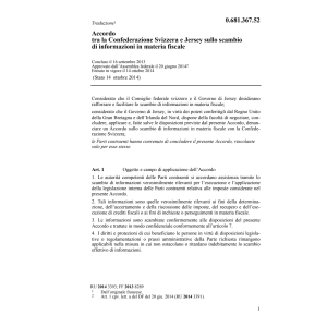 Acc. CH-Jersey scambio mat. fiscale