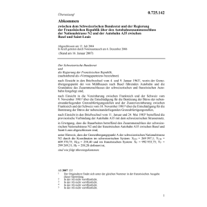 Abk. CH-F Autobahnzusammenschluss