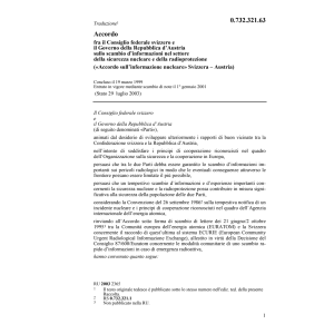 Acc.sull'informazione nucleare CH-A