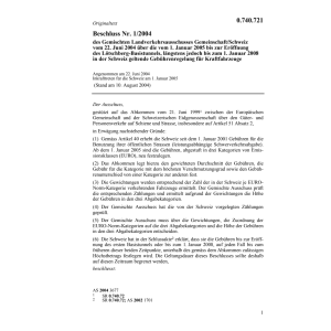 Gebührenreg für Kraftfahrzeuge Beschl 1