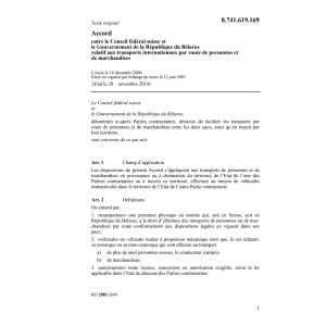 Acc.CH-Bélarus transports internationaux