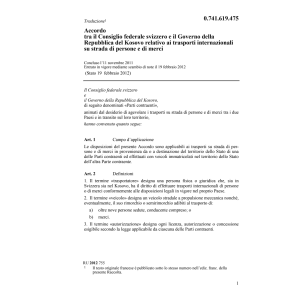 Acc. CH-Kosovo strada persone