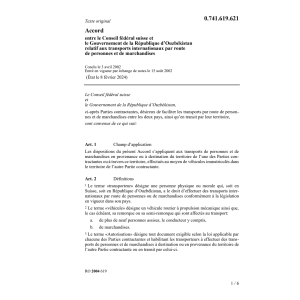 Acc. CH-Ouzbékistan personnes transport