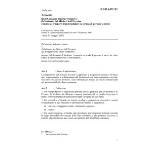 Ac CH-Ucraina transporti di merci