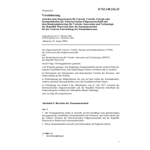 Vereinb.CH-A Eisenbahnwesens