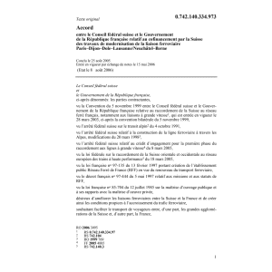 Acc.CH-F liaison ferroviaire Paris-Dijon