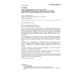 Acc.CH-I infrastrutture rete ferroviaria