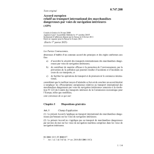 Acc.européen march. dangereuses ADN
