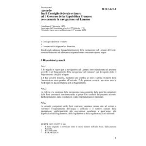 Accordo fra il Consiglio federale svizze