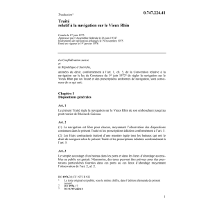 Traité relatif à la navigation sur le Vi