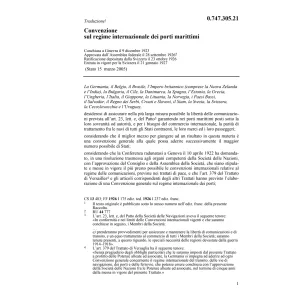 Convenzione sul regime internazionale de