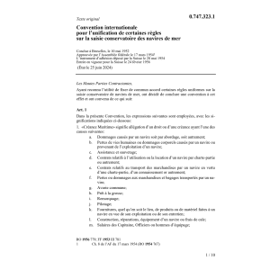 Convention internationale pour l'unifica