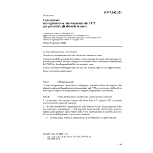 Convenzione sul regolamento internaziona