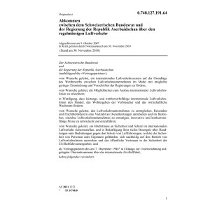 Abk. Aserbaidschan Luftverkehr