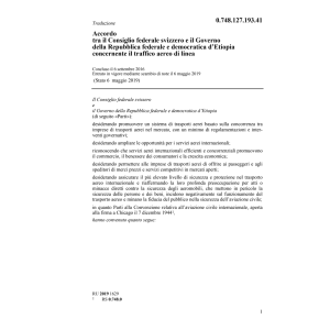 ACC. CH-Etiopia trasporti aeri