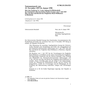 Notenwechsel Umsatzsteuer Basel-Mulhouse